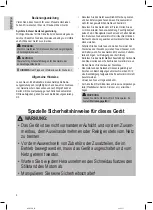 Preview for 4 page of BOMANN ME 470 CB Instruction Manual