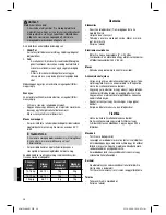 Предварительный просмотр 36 страницы BOMANN MWA 9481 CB Instruction Manual