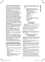 Предварительный просмотр 35 страницы BOMANN PW 1405 CB Instruction Manual & Guarantee