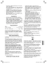 Предварительный просмотр 19 страницы BOMANN PW 1407 CB Instruction Manual & Guarantee