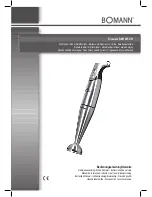 Preview for 1 page of BOMANN SM-1916-CB Instruction Manual