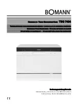 BOMANN TSG 7404 Instruction Manual preview