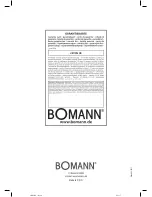 Preview for 58 page of BOMANN UM 1354 CB Instruction Manual