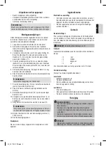 Предварительный просмотр 9 страницы BOMANN VL 1133 S CB Instruction Manual