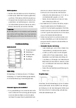 Preview for 6 page of BOMANN VS 7316 Instruction Manual Instruction Manual