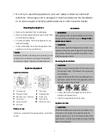 Предварительный просмотр 5 страницы BOMANN WA 5716 Instruction Manual