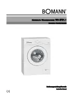 Предварительный просмотр 1 страницы BOMANN WA 5721.1 Instruction Manual