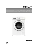 Предварительный просмотр 1 страницы BOMANN WA 5721 Instruction Manual