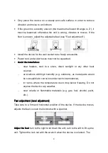 Предварительный просмотр 9 страницы BOMANN WA 5724 Instruction Manual