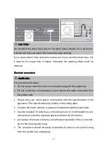 Предварительный просмотр 12 страницы BOMANN WA 5724 Instruction Manual