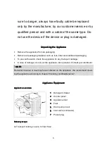 Preview for 6 page of BOMANN WA 5729 Instruction Manual