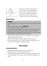 Preview for 10 page of BOMANN WA 5729 Instruction Manual