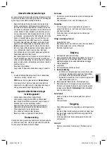 Preview for 15 page of BOMANN WK 1332 CB Instruction Manual & Guarantee