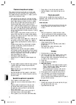 Предварительный просмотр 22 страницы BOMANN WK 1332 CB Instruction Manual & Guarantee