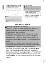 Preview for 6 page of BOMANN WPT 5018 Instruction Manual