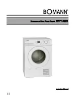 Предварительный просмотр 1 страницы BOMANN WPT 5021 Instruction Manual