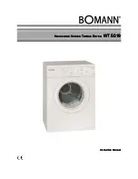 BOMANN WT 5019 Instruction Manual preview