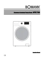 BOMANN WTK 7181 Instruction Manual preview