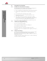 Preview for 20 page of Bomar Ergonomic 320.250 DG Operating Instructions Manual