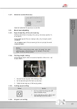 Preview for 41 page of Bomar Ergonomic 320.250 GAC Operating Instruction