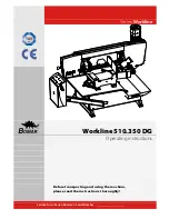 Bomar Workline 510.350 DG Operating Instructions Manual предпросмотр