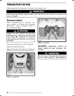 Предварительный просмотр 76 страницы BOMBARDIER 2005 DS50 Operator'S Manual