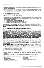 Preview for 7 page of BOMBARDIER Citation 3500 1984 Operator'S Manual