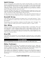 Preview for 44 page of BOMBARDIER DS650 X 2005 Operator'S Manual