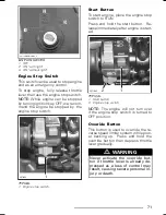 Preview for 72 page of BOMBARDIER outlander max 650 efi 2006 Operator'S Manual