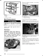 Preview for 120 page of BOMBARDIER outlander max 650 efi 2006 Operator'S Manual