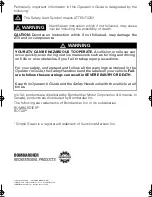 Preview for 2 page of BOMBARDIER Quest 500 2002 Operator'S Manual