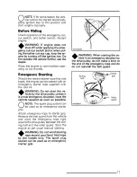 Preview for 19 page of BOMBARDIER Sacari 377 1987 Operator'S Manual