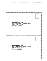 Preview for 48 page of BOMBARDIER Sacari 377 1987 Operator'S Manual