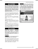 Preview for 101 page of BOMBARDIER Sea-Doo GTX Operator'S Manual