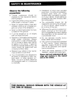 Предварительный просмотр 11 страницы BOMBARDIER Ski-Doo Elan 1982 Operator'S Manual