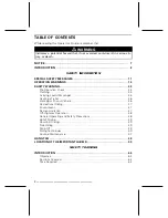 Preview for 4 page of BOMBARDIER traxter max series Operator'S Manual