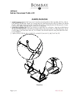 Предварительный просмотр 2 страницы BOMBAY 1853612 Quick Start Manual