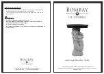 BOMBAY Andaman Monkey Table Quick Start Quide предпросмотр