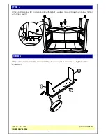 Предварительный просмотр 6 страницы BOMBAY BD-1002 Assembly Instructions Manual