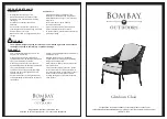 Предварительный просмотр 1 страницы BOMBAY Glenburn Chair Assembly Instructions