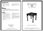 Предварительный просмотр 1 страницы BOMBAY Sherborne Side Table Manual