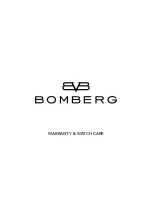 Предварительный просмотр 3 страницы Bomberg 1968 - 3 Hands Warranty & Instruction Manual