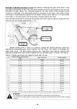 Preview for 20 page of Bomet Gemma S290 Owner'S Manual