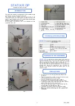 Предварительный просмотр 1 страницы Bomm STATIX DP Instruction Manual