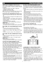 Предварительный просмотр 17 страницы Bompani 66 N Series Instructions For Use And Maintenance Manual