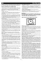 Предварительный просмотр 22 страницы Bompani 66 N Series Instructions For Use And Maintenance Manual