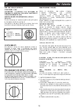 Предварительный просмотр 14 страницы Bompani 85N Instructions For Use And Maintenance Manual