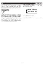 Предварительный просмотр 12 страницы Bompani 96 PB Series Instructions For Use And Maintenance Manual