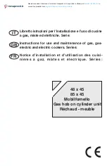 Bompani BI 960 YA L Operating Instructions Manual предпросмотр