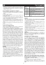 Preview for 51 page of Bompani BO 689 DA/N Operating Instructions Manual